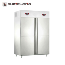 R294 4 puertas refrigerador y congelador de fancooling de lujo de la temperatura doble